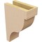 Ekena Millwork 4"W x 8"D x 12"H Classic Garner Rough Cedar Woodgrain TimberThane Corbel, Primed Tan CORUR04X08X12GARRCPR - alternate 5